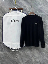 LOEWE Sweater Classic Logo Logo Half Turtleneck Sweater Unisex Inner and Outer Wear