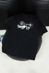 Louis Vuitton LV T-shirt Outdoor Sketch of Chest logo round Neck Short Sleeve25ss New Pure Cotton Unisex Style T T-shirt OS Loose Fit Base Shirt Top Half Sleeve T-Shirt