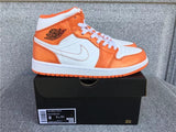 Air Jordan 1 Mid shoes New All-Match Trendy Men's Casual Sports Shoes