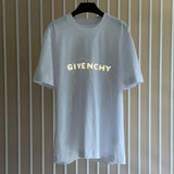 Givenchy T-shirt Top Version Counter Same Collection1Cotton Short Sleeve T T-shirt Men's and Women's Loose Bottoming Shirt2024New Summer