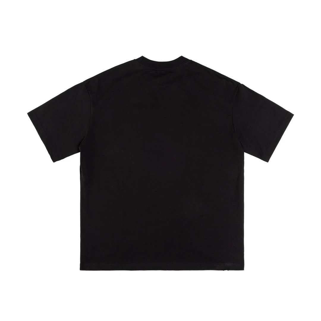 Balenciaga T-shirt Wi-Fi Heart-shaped Short Sleeve Round Neck Pure Cotton T T-shirt ins Unisex Simple Summer New Casual Base Shirt T-Shirt