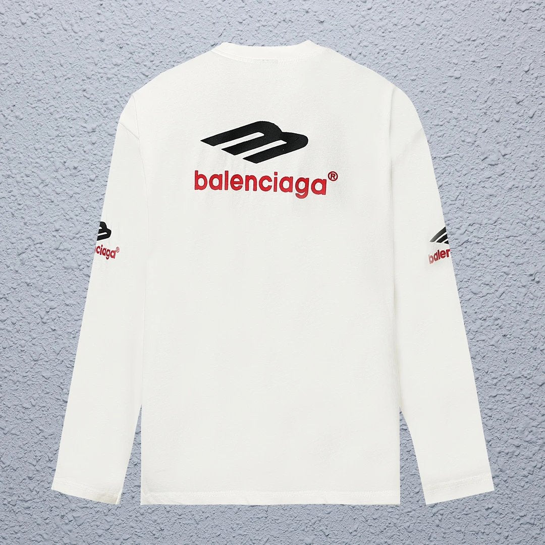 Balenciaga Hoodie 3M Thousand Needle Embroidery Long Sleeve Base Shirt Unisex Jacket Sweatshirt