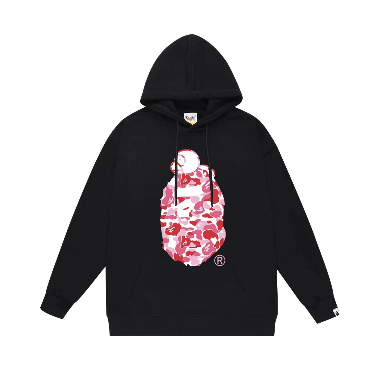 Bape Hoodie 2024Autumn and Winter New Japanese Fashion Brand Pullover plus Size Loose Hoodie Male and Female Couples Wear Teen Fashion Brand Sweater-CY