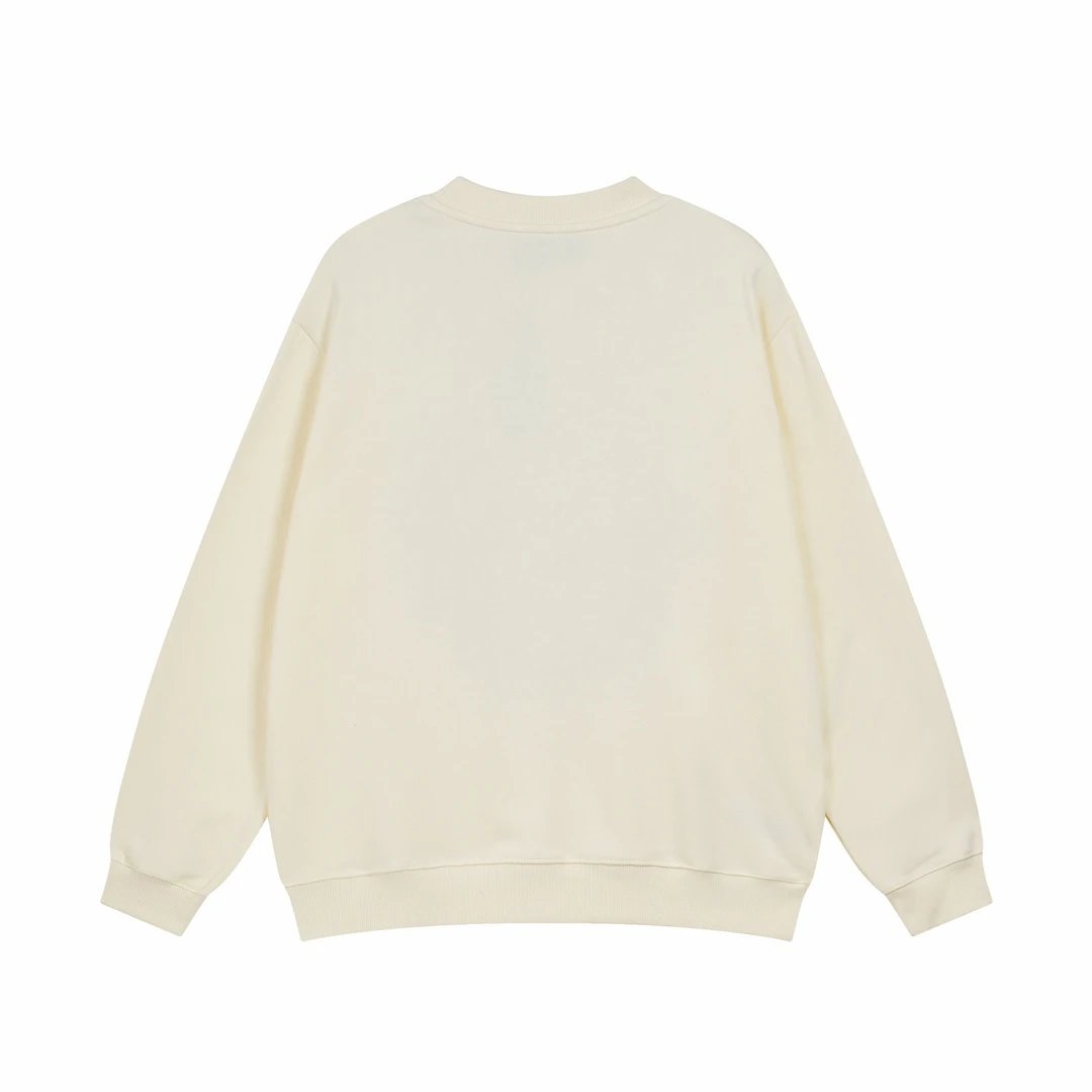 Gucci Hoodie Pony Embroidery logo Round Neck Sweatshirt Long Sleeve Base Shirt Jacket Top Fashion Unisex Sports Casual Loose Fit Versatile Autumn Winter New Arrival