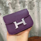 Hermes women's bag Top version Exclusive Gao Ding H Jiaaima Waist Bag Chest and Waist Bag Pig Nose Stewardess Bag ConstanceSlimmini Waist Bag Mini Kangkang Waist Bag Kangkang Wallet Women's Unisex