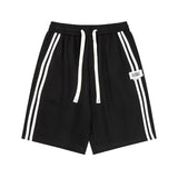 Maison Margiela Shorts Parallel Bars logo Five-point Shorts25ss New Drawstring Casual Summer Pants5Two-in-One Casual Sweatpants for Men and Women, Pure Cotton Joggers