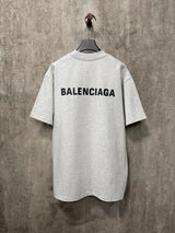 Balenciaga T-shirt Front and back classic letters logo Printed Heavyweight Crew Neck Short Sleeve T T-shirt Pure Cotton ins Unisex Simple Summer New Casual Base T-Shirt