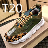 Versace Chain Reaction shoes Vasaki Couple Shoes Dad Shoes Platform Men's Hight Increasing Shoes Trendy All-Match Sports Casual Shoes for Women cf27