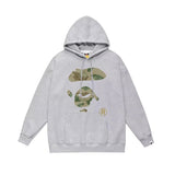 Bape Hoodie 2024Autumn and Winter New Japanese Fashion Brand Pullover plus Size Loose Hoodie Male and Female Couples Wear Teen Fashion Brand Sweater-CY