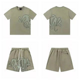 Syna World T-shirt D42Summer Hip-Hop Fashionable Brand Shorts Suit