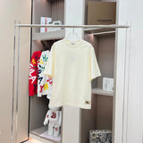 Burberry T-shirt Precedent Equestrian Rider Patch logo round Neck Short Sleeve25ss New pure cotton T Unisex T-Shirt OS Loose Fit Base Shirt Top Half Sleeve T-Shirt