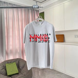 Maison Margiela T-shirt Chest Letter and Number Print logo round Neck Short Sleeve25ss New Pure Cotton Unisex Style T T-shirt OS Loose Fit Base Shirt Half Sleeve T-Shirt Top Half Sleeve
