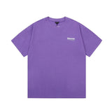 Balenciaga T-shirt Coke Wave Print on the Chest logo round Neck Short Sleeve25ss New Pure Cotton Unisex Style T T-shirt OS Loose Fit Base Shirt Top Half Sleeve T-Shirt