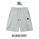 Burberry Shorts Embroidery logo Five-point Shorts25ss New Drawstring Casual5Two-Piece Casual Sweatpants Summer Pants Unisex Pure Cotton Sweatpants
