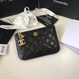 Chanel Wallet Top version 【Original Leather】Pendant Coin Purse Model Number A50168**Leather Hardware，Diamond Pattern.Original Order Quality Full Package！Size14*10*1.
