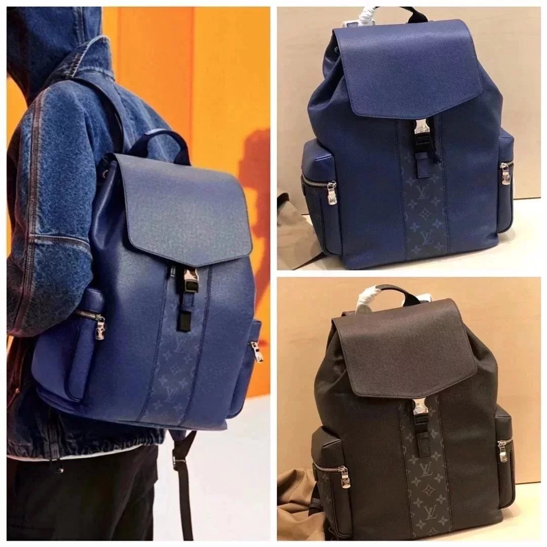 Louis Vuitton LV Backpack Top version 【Tax Exemption】M30417M30419Ta?garama Series Outdoor Men's Backpack Men's Backpack b Men's Schoolbag Handbag Computer Bag v Travel Bag v Men's Sports Backpack Men's Bag Fashion Casual Versatile Bag