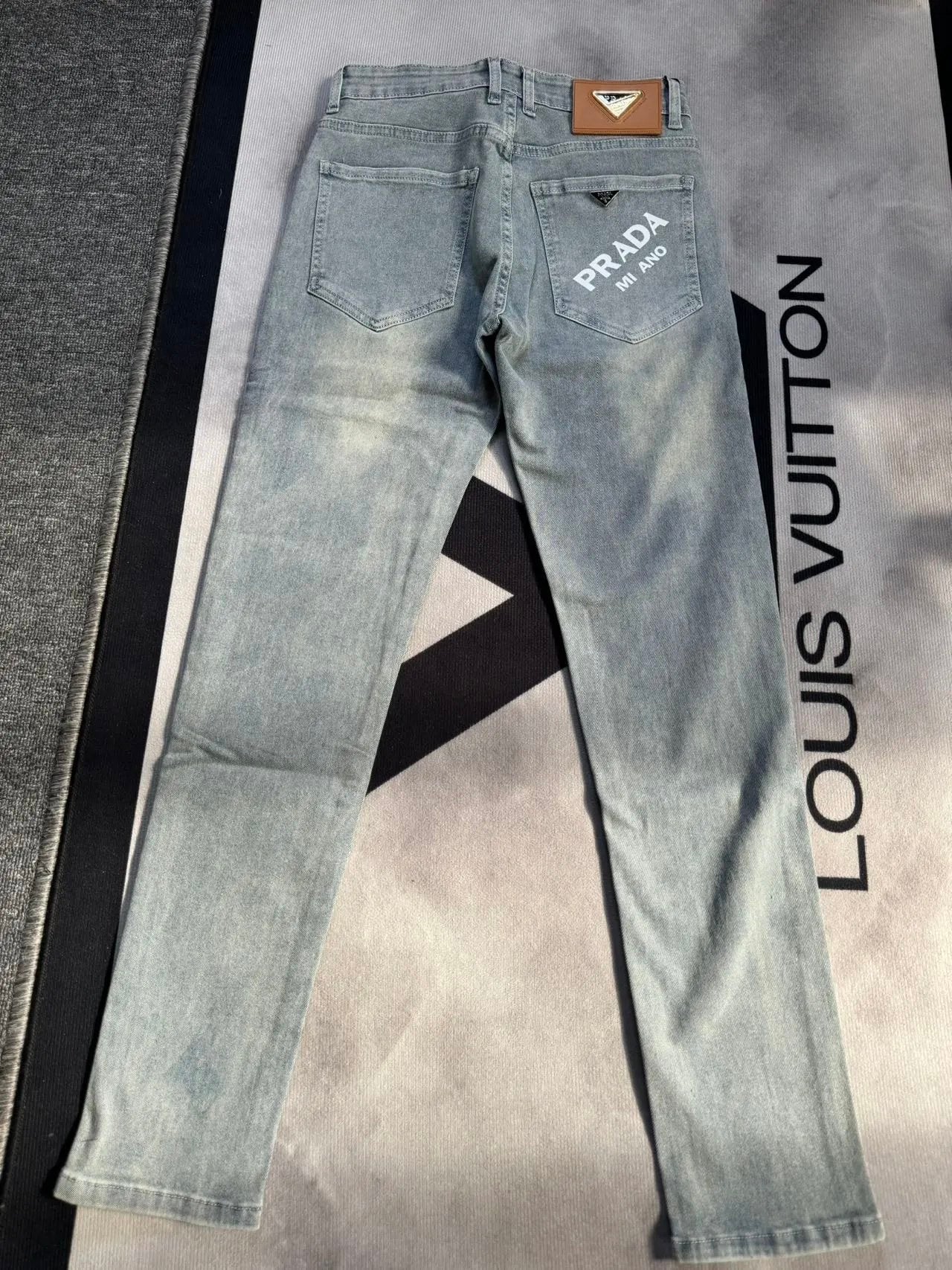 PRADA Jeans Classic All-Matching Comfortable Jeans026