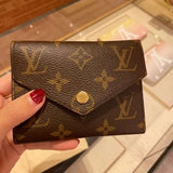 Louis Vuitton LV Bag Women Bag Wallet Wallet Card Holder Classic Presbyopic Doudou Bag Coin Purse M62361