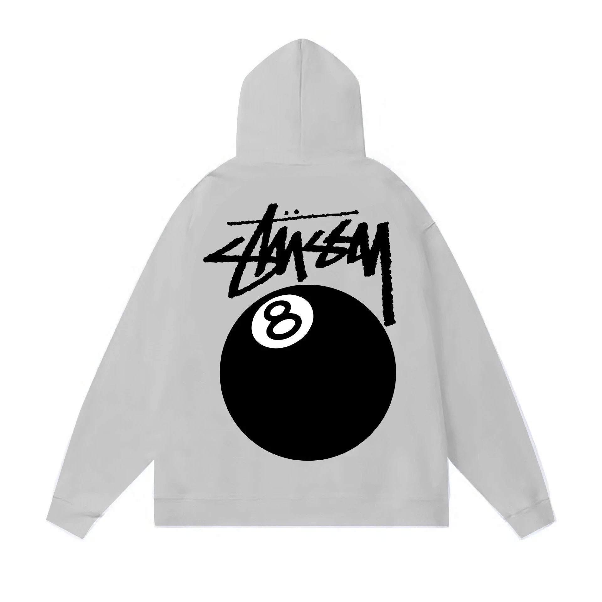 Stussy Hoodie Original Label Delivery2023New Classic Printing Black8Sweater STU World Tour tu Western Youth Pullover