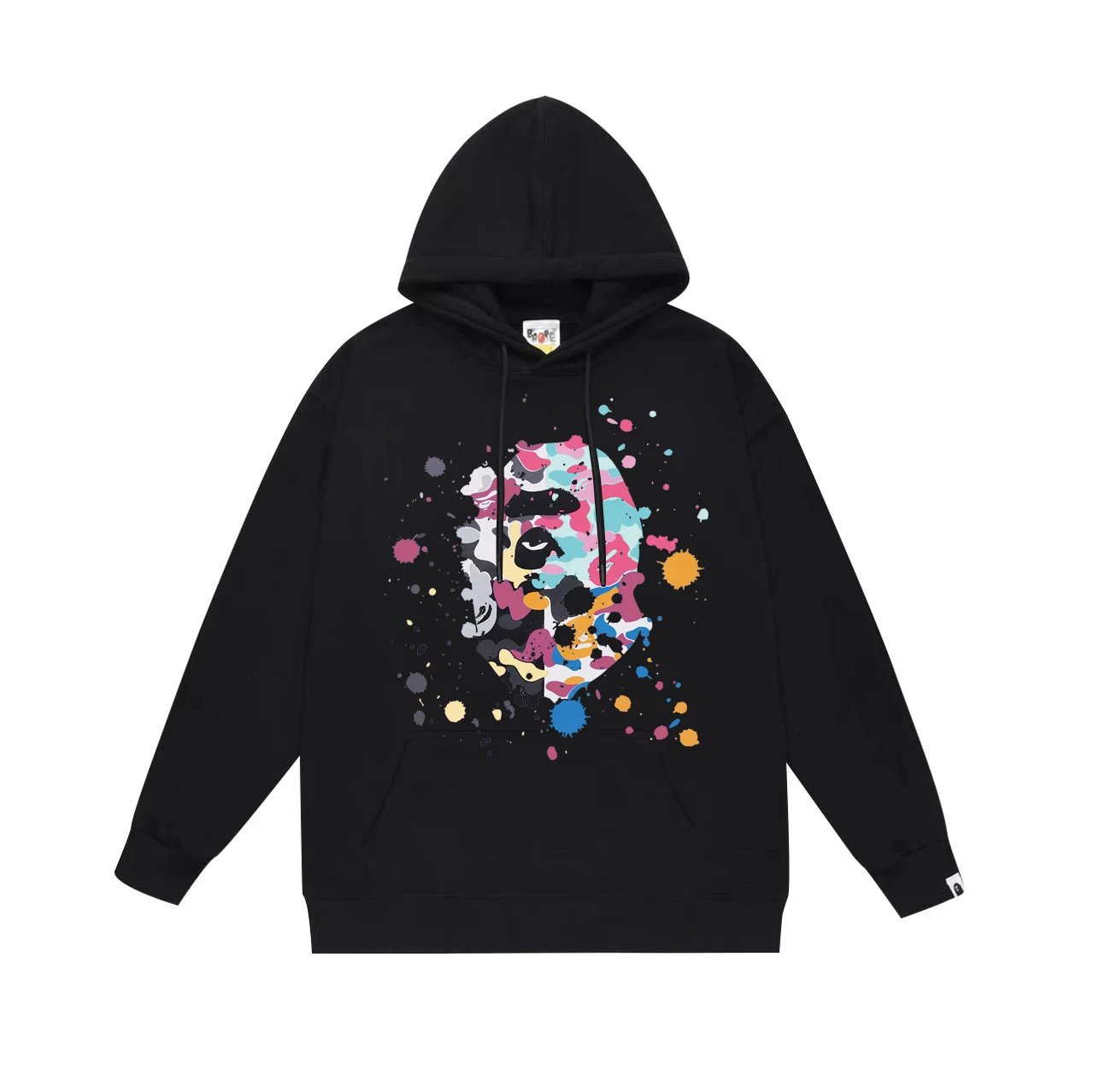 Bape Hoodie 2024Autumn and Winter New Japanese Fashion Brand Pullover plus Size Loose Hoodie Male and Female Couples Wear Teen Fashion Brand Sweater-CY