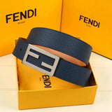 FENDI Belt Top version New Belt Men's Genuine Leather Business Monster Belt