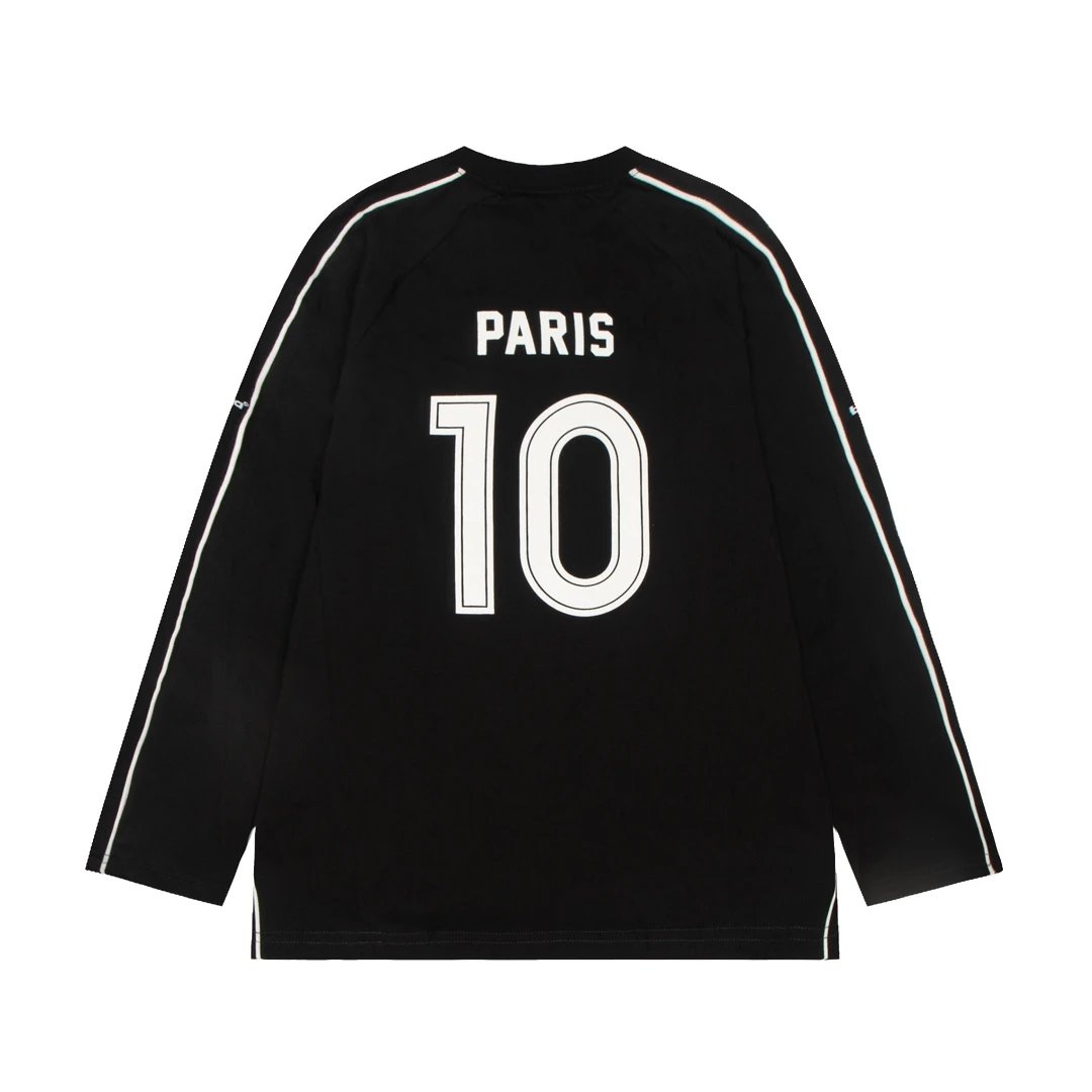 Balenciaga Hoodie Mamba10Long Sleeve Crew Neck Sweatshirt Crew Neck Sweatshirt Long Sleeve Base Shirt Jacket Top Fashion Unisex Sports Casual OS Loose Fit Versatile New Autumn Winter Collection