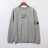 CP Company Hoodie Autumn and Winter New Products CP Glasses Logo Lens round-Neck Pullover