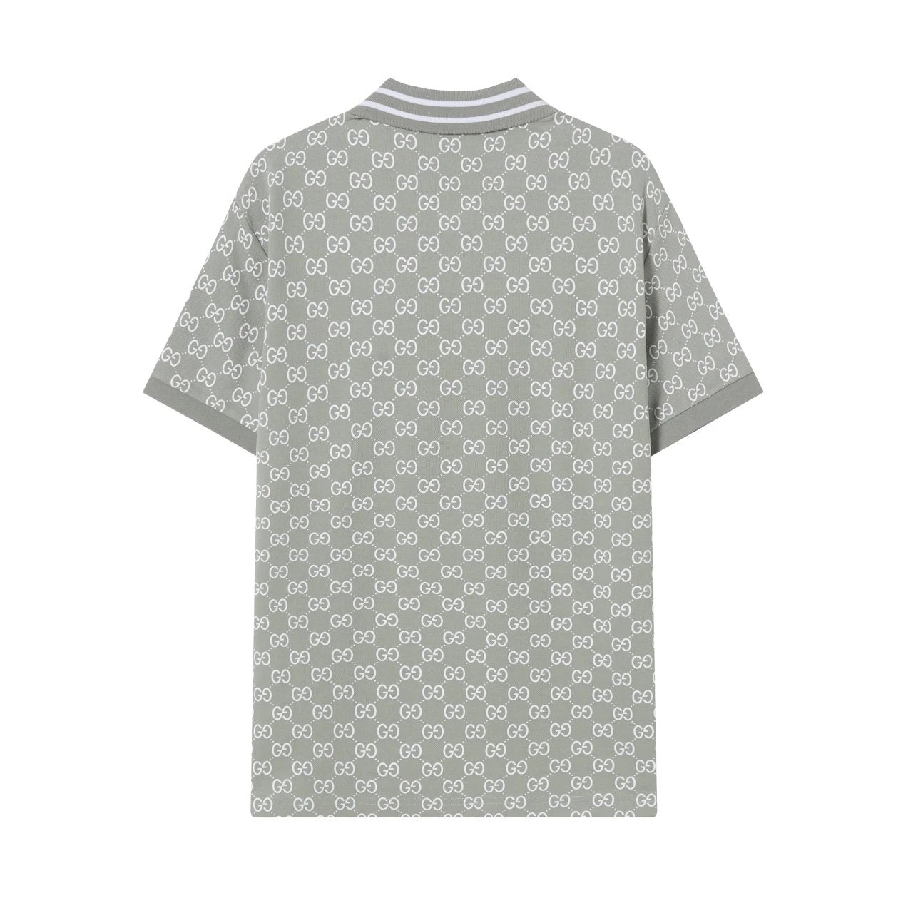 Gucci T-shirt Classic Pair GG Presbyopic Full Print POLO Shirt Lapel Short Sleeve25ss New Unisex Summer Short Sleeve OS Loose T Business Half Sleeve Shirt Plus Size T-Shirt