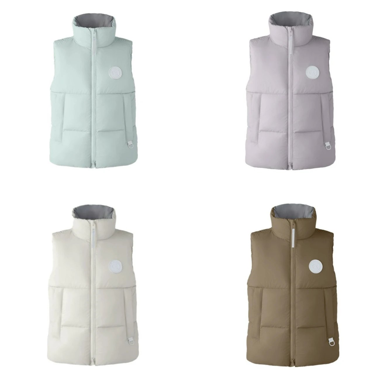 Canada Goose Down Jacket Top Version New Women's White Standard Capsule Warm down Vest