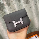 Hermes women's bag Top version Exclusive Gao Ding H Jiaaima Waist Bag Chest and Waist Bag Pig Nose Stewardess Bag ConstanceSlimmini Waist Bag Mini Kangkang Waist Bag Kangkang Wallet Women's Unisex