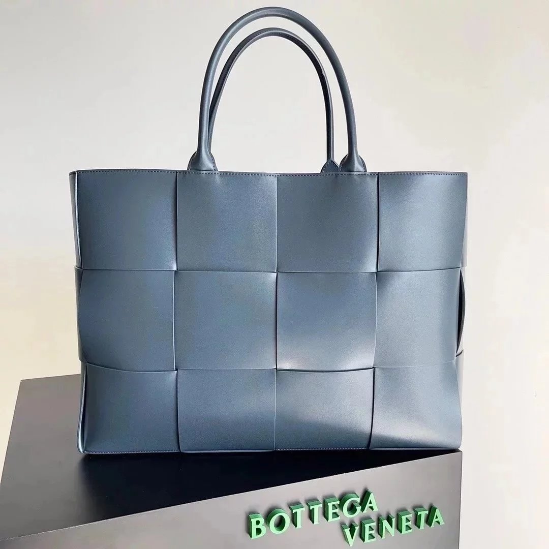 Bottega Veneta Women's Bag Top version 【Premium Original Leather】Oversized47cmArco Tote Bag totebag One-Shoulder Crossbody Calfskin Bag Woven Suede tote Bag Mummy Bag Shopping Bag Commuter Bag Woven Bag Large Briefcase Business Computer