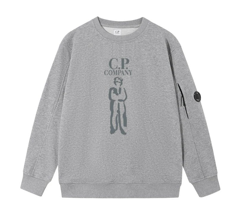 CP Company Hoodie Casual Loose round Neck Lens Pullover Sweater