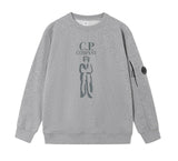 CP Company Hoodie Casual Loose round Neck Lens Pullover Sweater