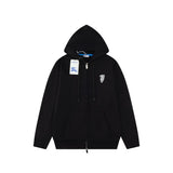 Burberry Hoodie New logo Zipper Hoodie Sweatshirt Jacket Top Unisex Sports Casual OS Loose fit versatile style