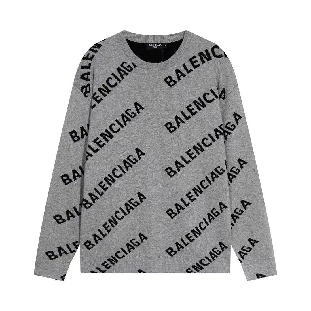 Balenciaga Clothing Fashion Trendy Sweater High Version Sweater