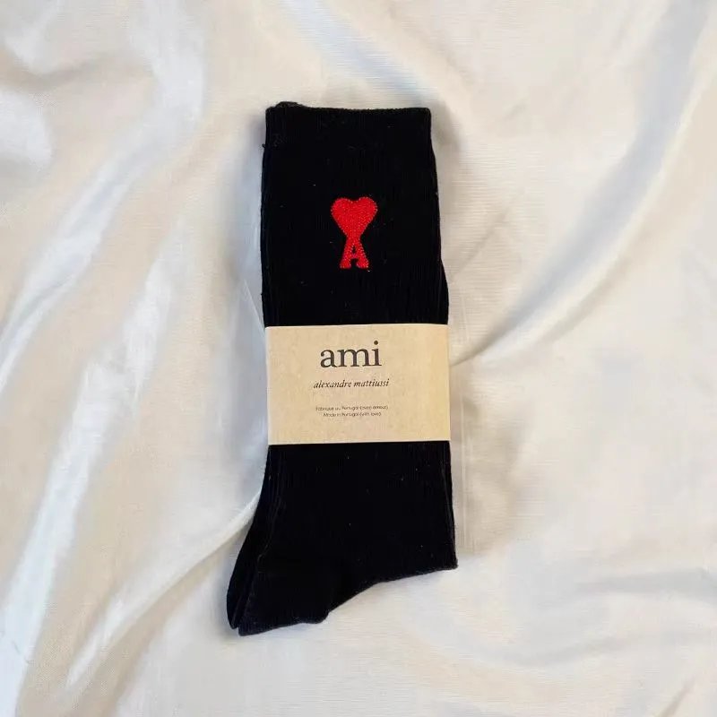 Ami Sock Pure Cotton Breathable Socks-CY