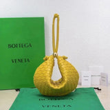 Bottega Veneta Women's Bag Top version 【Version Original Leather】Free Counter Packaging2022New TurnBagBottegaVeneta Golden ball jodie Underarm bag hobo Bag Ingot Bag Golden Balls Adjustable Buckle Brand New Woven Bag Women's Bag Golden Balls Bag Metal Bea