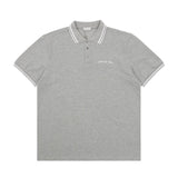 Dior T-shirt Handwritten Letters on the Chest logo Embroidery POLO Shirt Lapel Short Sleeve25ss New Unisex Style OS Loose T Summer Half Sleeve Business Shirt Plus Size T-Shirt