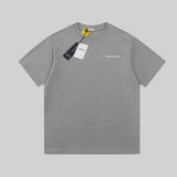 Dior T-shirt 3D Embroidered Letter on Chest logo round Neck Short Sleeve25ss New Pure Cotton Unisex Style T T-shirt OS Loose Fit Base Shirt Half Sleeve T-Shirt Top Half Sleeve