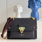 Louis Vuitton LV Women's Bag Top version 【Channel Goods】M44550M44553miniVavinbbM44151Small Size Chain Bag Special Channels Italy Imported Original Calfskin A Grade Pure Steel Thick Plated Hardware Super Beautiful Not Bad Street Single Shoulder Bag Messeng