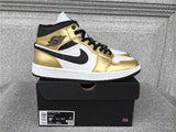 Air Jordan 1 Mid shoes New All-Match Trendy Men's Casual Sports Shoes