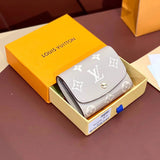 Louis Vuitton LV Wallets/Clutches Top version 【Original Leather】24New Printed Cowhide 70% off Short Style Wallet Short Wallet Small Wallet Flip Long Tri-Fold Wallet Women's Wallet Men's Wallet Multiple Card Slots Wallet Card Holder Handbag M60699M60688