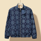 Louis Vuitton LV Jackets Denim Lamb Wool Coat Tail Light Series Unisex Couple Style