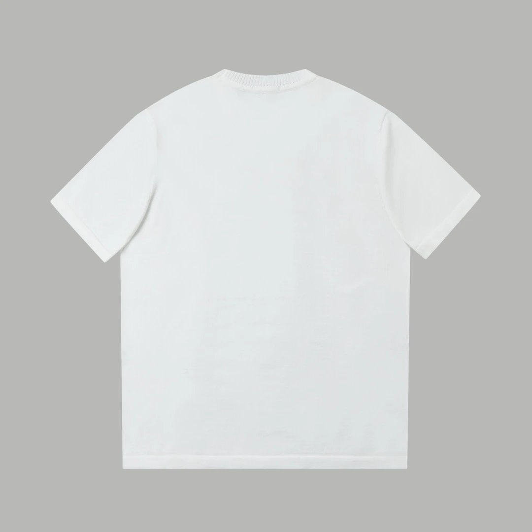Louis Vuitton LV T-shirt Chest Badge Embroidery logo round Neck Short Sleeve25ss New pure cotton T Unisex T-Shirt OS Loose Fit Base Shirt Top Half Sleeve T-Shirt