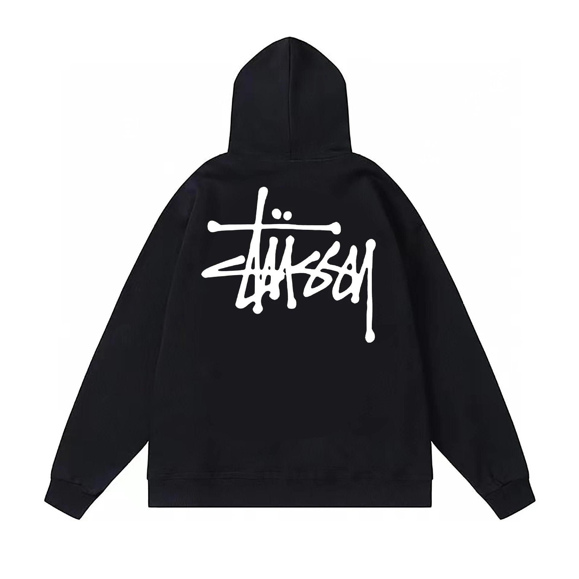 Stussy Hoodie Original Label Delivery2023New Classic Printing Black8Sweater STU World Tour tu Western Youth Pullover