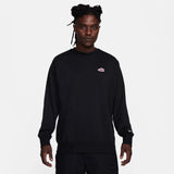 Nike Men's Sweater Spring Leisure Knitted Terry Breathable round Neck Sports Long Sleeve Pullover FZ5203