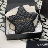 Chanel Women's Bag Top version 【**Original Surrogate Shopping Edition】chane/24C Five-Pointed Star Bag Five-Pointed Star Bag Women's Bag Crossbody Bag Shoulder Bag Chain Bag New New Star Bag VirginieViard Star Bag Middle-Aged Bag AS4579