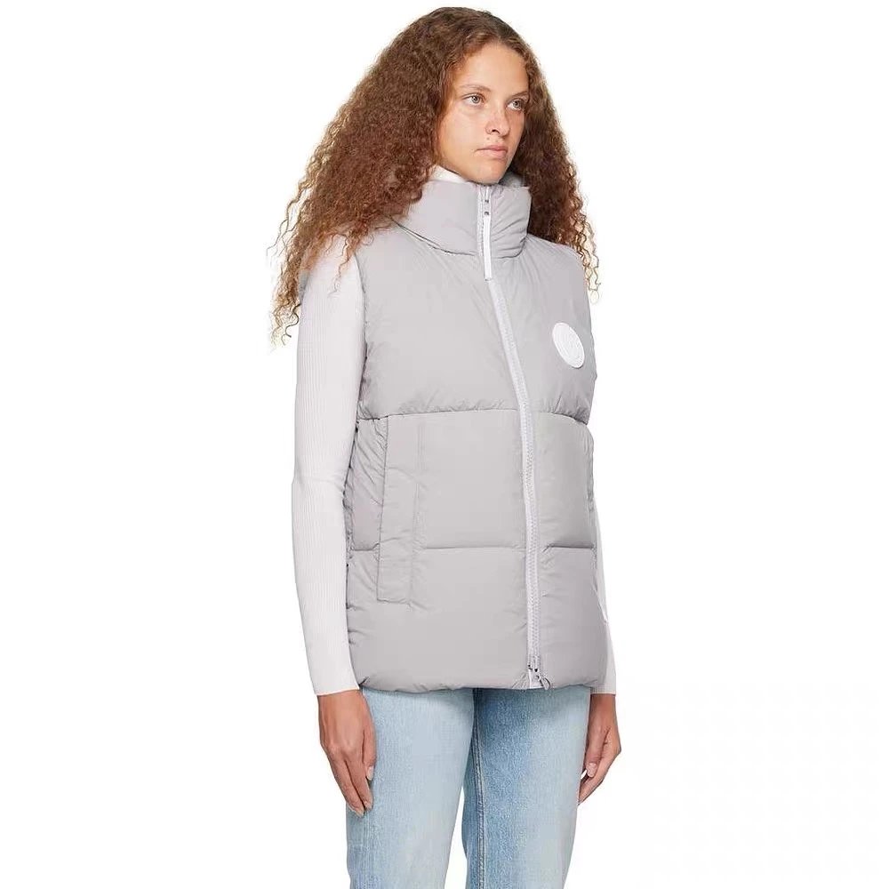 Canada Goose Down Jacket Top Version New Women's White Standard Capsule Warm down Vest