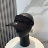 Alo Yoga Hat Letter Embroidery logo Baseball Cap Sunshade Sun Protection Duckbill Cap Unisex Couple Style Large Head Circumference Slimming Face Curved Brim Versatile Sports Hat