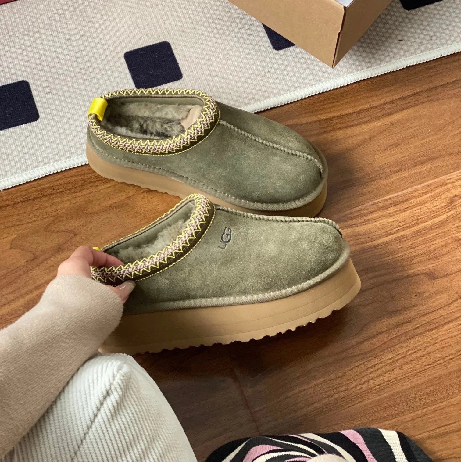 UGG Snow boots Shoes Fashion Classic Ankle Boots Combination Longfeng Fur